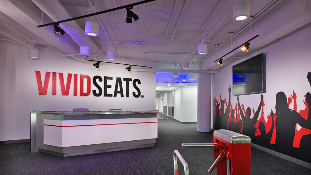 Vivid Seats office interior design