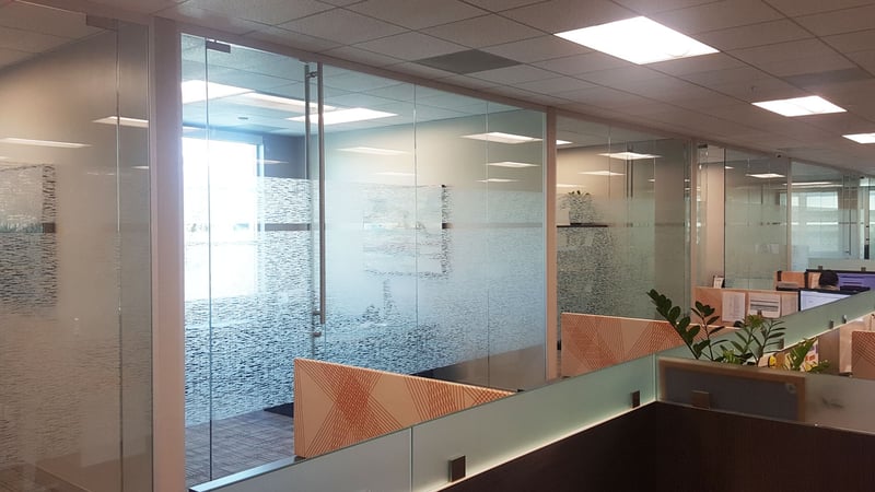 Using decorative window film & custom graphics