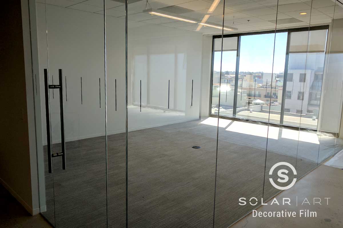 decorative-window-film-distraction-pattern-in-hollywood-ca