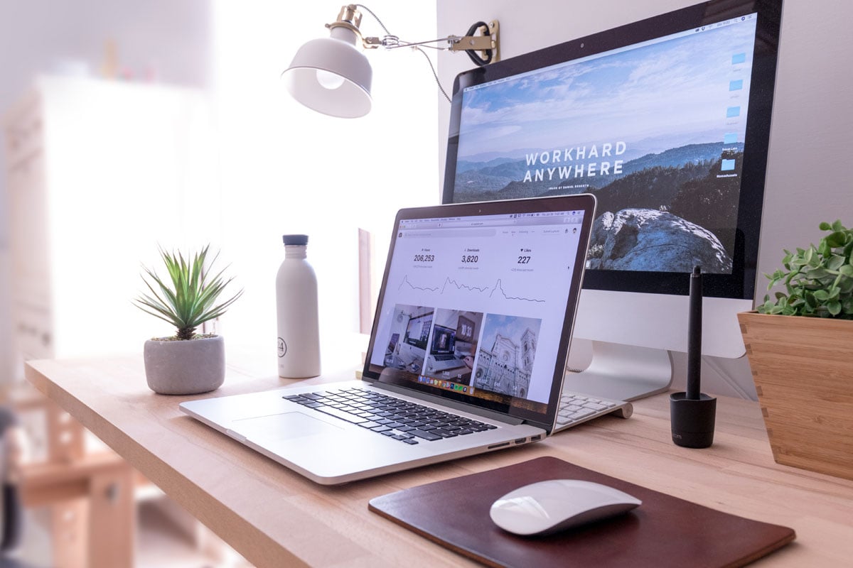 Stand up desk to increase office productivity